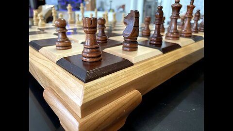 Learn To Make This One-Of-A-Kind Chess Board