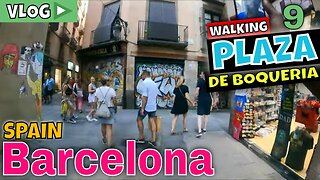 BARCELONA WALKING TOUR - Is Spain The Best Travel Destination ❓ || Black Man In Catalonia Spain vlogs