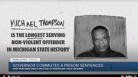 Michigan Governor Whitmer commutes 4 prison sentences