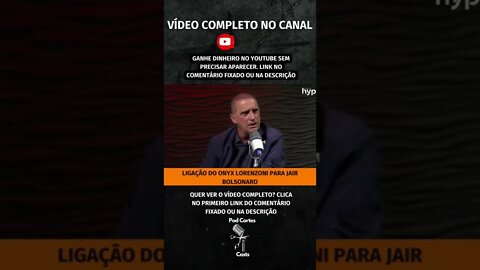 LIGAÇÃO DO ONYX PARA BOLSONARO #shorts #onyxlorenzoni #bolsonaro #eleicao2022 #governobolsonaro