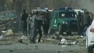 Suicide Car Bomb Explodes In Kabul, Leaving Nearly 100 Dead