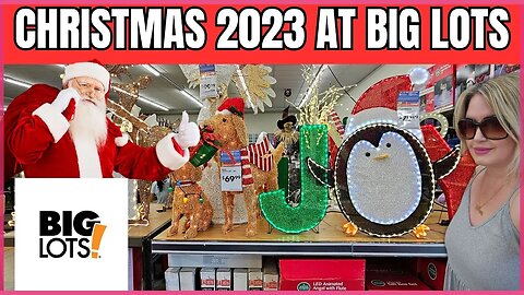CHRISTMAS 2023 AT BIG LOTS | Store Walk Thru | Ornaments & More | #biglots #christmas