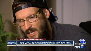 Man claims he was threatened by another Denver Uber driver with gun