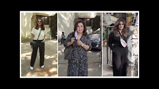 Parineeti Chopra, Raveena Tandon & Farah Khan Spotted at Kromakay Salon | SpotboyE