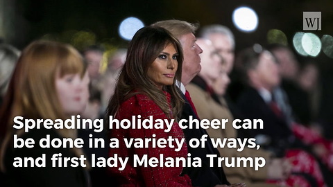 Melania Trump Wants People Across America To Do Something Different This Christmas