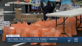 West Valley church offering drive-thru donations