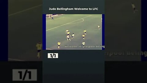 Jude Bellingham welcome to LIVERPOOL