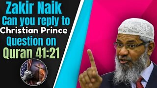 Can zakir naik answer Christian prince question?