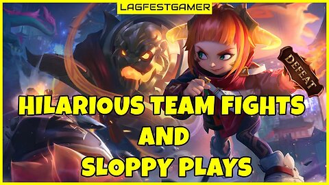 Hilarious Team Fights and Sloppy Plays - Annie League of Legends ARAM Gameplay