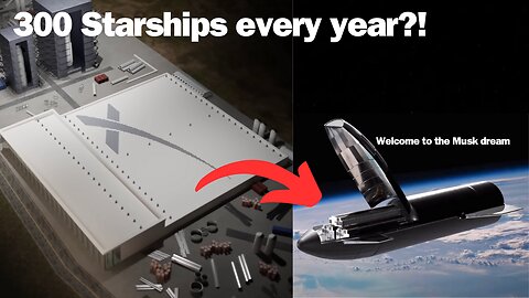 SPACEX SHOCKER! Starbase Takes Over - 300 Starships A Year? Elon Musk's Game-Changing Plan REVEALED!