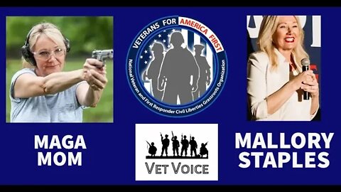Mallory Staples Veterans For America First Ambassador - MAGA Mom campaign commercial