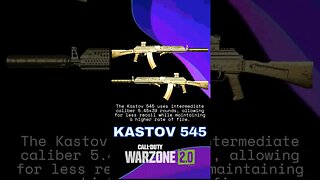 BEST Kastov 545 Loadout in Warzone 2 😲 #shorts