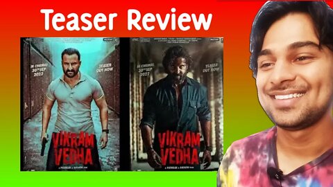 Vikram Vedha Teaser Review | jaswantboo #vikramvedha #teaser #reaction #bollywood #boycottbollywood