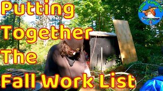 🐟Fishin Camp Life🏕️ - Putting Together The Fall Work List