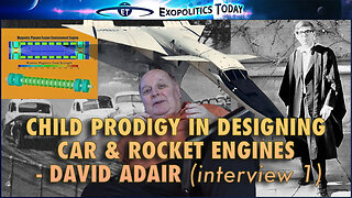 Child Prodigy in Designing Car and Rocket Engines - David Adair Interview 1