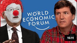 Watch Tucker Carlson DESTROY Klaus Schwab as an "elderly idiot" | Redacted with Clayton Morris