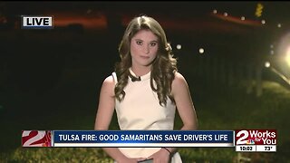 TFD credits two men for saving driver's life