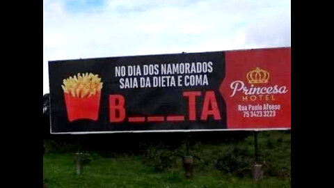 NO DIA DOS NAMORADOS COMA B _ _ _ TA 🍟