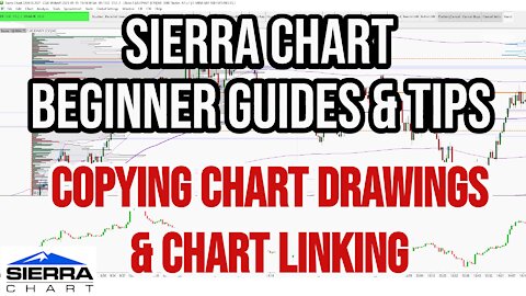 Sierra Chart Beginner Guide - Chart Linking, Drawings & Copying