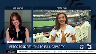 Petco Park reopens at full capacity