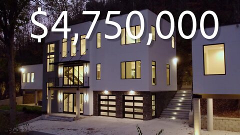INSIDE a $4,750,000 Modern Home in Nashville, TN