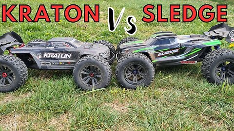 Traxxas Sledge vs Arrma Kraton