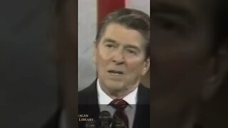 Military Industrial Complex? 🗡️🏭 Ronald Reagan 1985 * #PITD #Shorts (Linked)