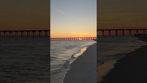 Sunset Over Pensacola Beach Florida! - Part 3