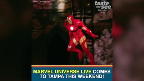 Marvel Universe LIVE! brings stunt show to Tampa this weekend | Taste and See Tampa Bay