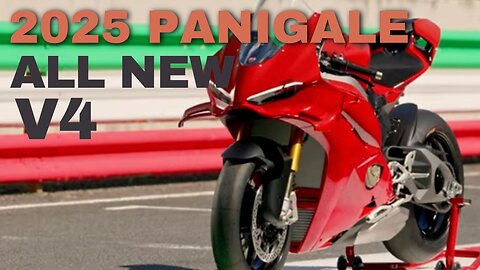 All new 2025 Ducati panigale V4