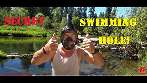 The SECRET Swimming Hole. Under Water Footage - Fish, Turtles and More.