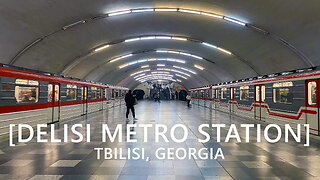 Tbilisi Walks: Delisi Metro Station