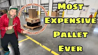 Most EXPENSIVE pallet ever at abandoned storage auction