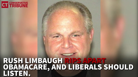 Rush Limbaugh Exposes Big Flaws with Obamacare