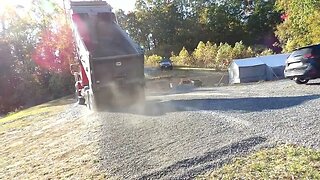 What is going on at the Homestead is that more gravel?