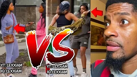 Prank Gone Wrong!! Yankee Girl vs Jamaican Girl, Who Did More Gangster!!
