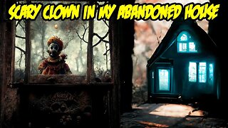 HOMELESS GUY DRESSED AS IT CLOWN BROKE INTO MY ABANDONED HOUSE (TERRIFYING)