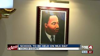 School will be in session on MLK Day in Collier County