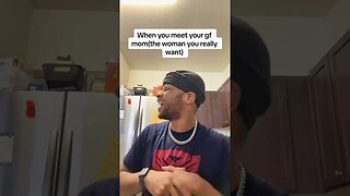 When you meet your gf mom… TikTok funny jokes comedy react reaction viral