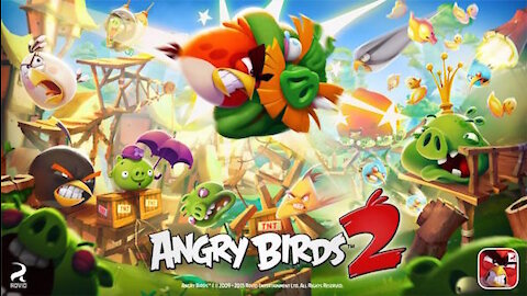 playing a bunch of boss battles in angry birds 2!