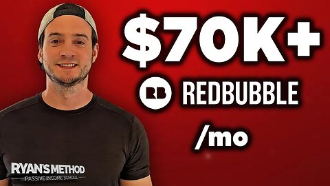 The Story of the $70K/mo Redbubble Seller (w/ @PassiveProfits )