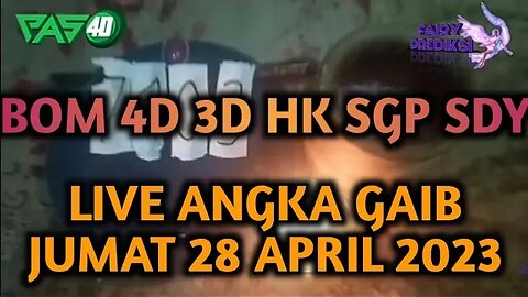 🔴 LIVE ANGKA GAIB JITU HK SDY SGP JUMAT 28 APRIL 2023 PREDIKSI RUMUS BOCORAN TUNGGAL HK JITU