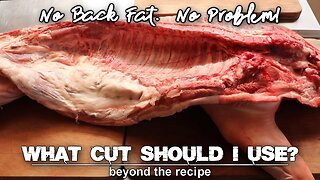 What's the best cut of pork for making sausage | Beyond the Recipe