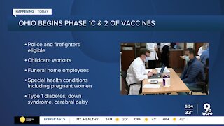 More Ohio residents eligible for the COVID-19 vaccine