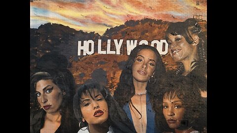 NEW MURAL of Amy Winehouse, Selena, Aaliyah, Whitney Houston, Lisa ‘Left Eye’ Lopes on Sunset Blvd
