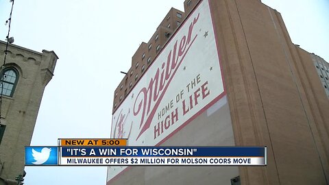 City of Milwaukee offers millions of dollars in tax incentives to Molson Coors