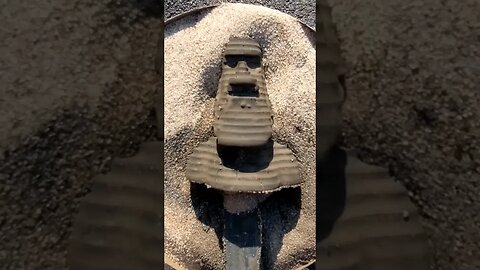 😱 Metal Sand Casting with Amazing Skills #wow #amazing #cool #shorts