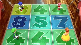Mario Party Superstars - Sonic Amy Rose Luigi Daisy - Sonic Party Superstar