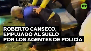 Jefe de la misión mexicana, empujado al suelo durante la captura de Jorge Glas
