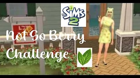 Not So Berry Challenge (The Sims 2) ~ Gen. 1 Mint (CAS and House)